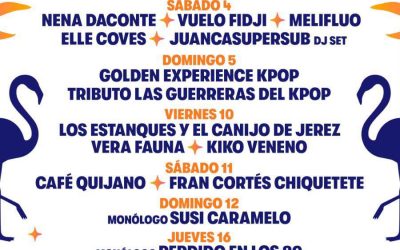 Festival Siente Santa Pola, conciertos y monólogos para el mes de julio en El Palmeral